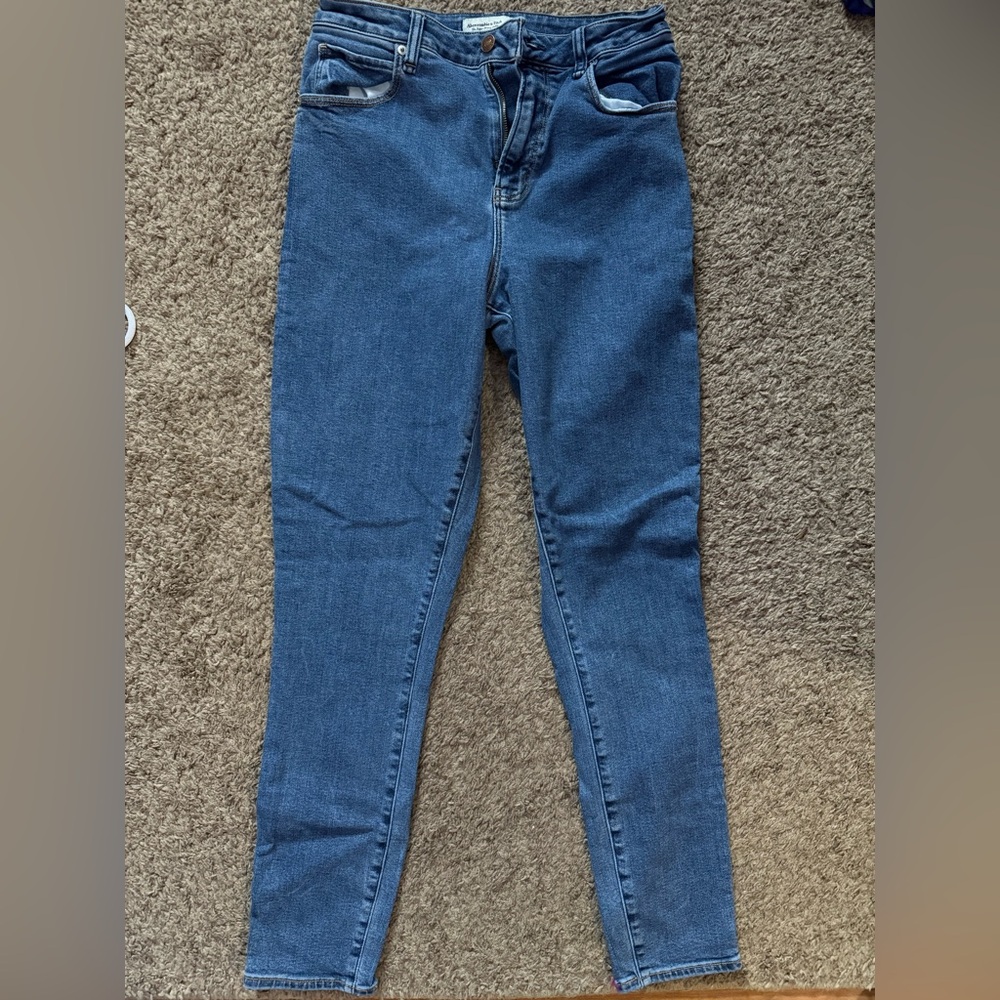 Abercrombie & Fitch Women's Skinny Jeans in Blue